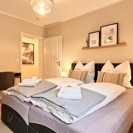 Bellahomes Xl Klima Private Parking Coffeestation Long Airport Frankfurt 30 Min 아파트 *