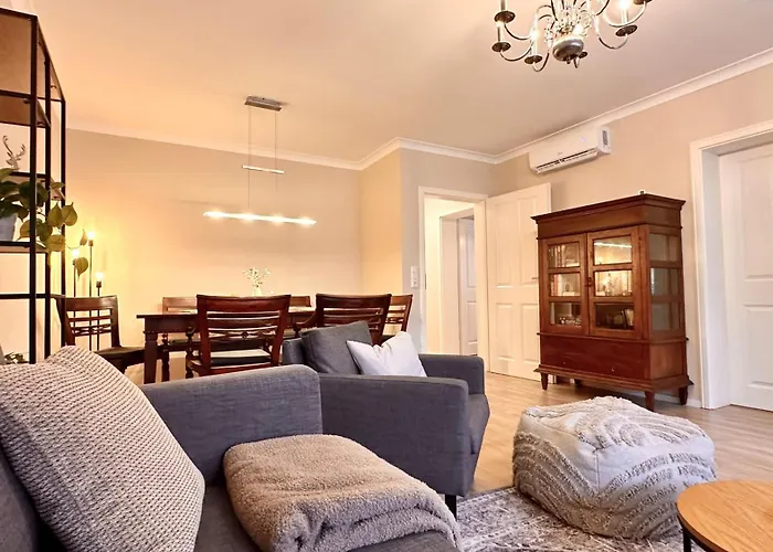 Apartmán Bellahomes Klima Private Parking Coffeestation Netflix Airport Frankfurt 30 Min *