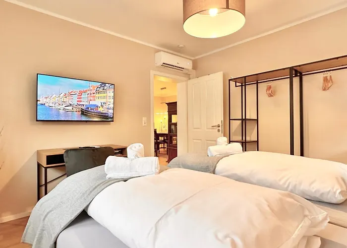 Bellahomes Klima Private Parking Coffeestation Netflix Airport Frankfurt 30 Min Apartmán *