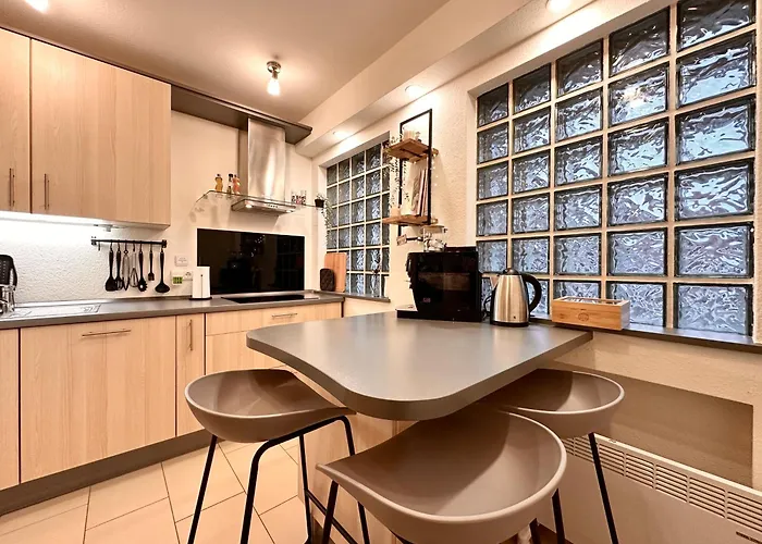 Apartmán Bellahomes Klima Private Parking Coffeestation Netflix Airport Frankfurt 30 Min *