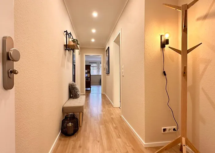 Apartmán Bellahomes Klima Private Parking Coffeestation Netflix Airport Frankfurt 30 Min *